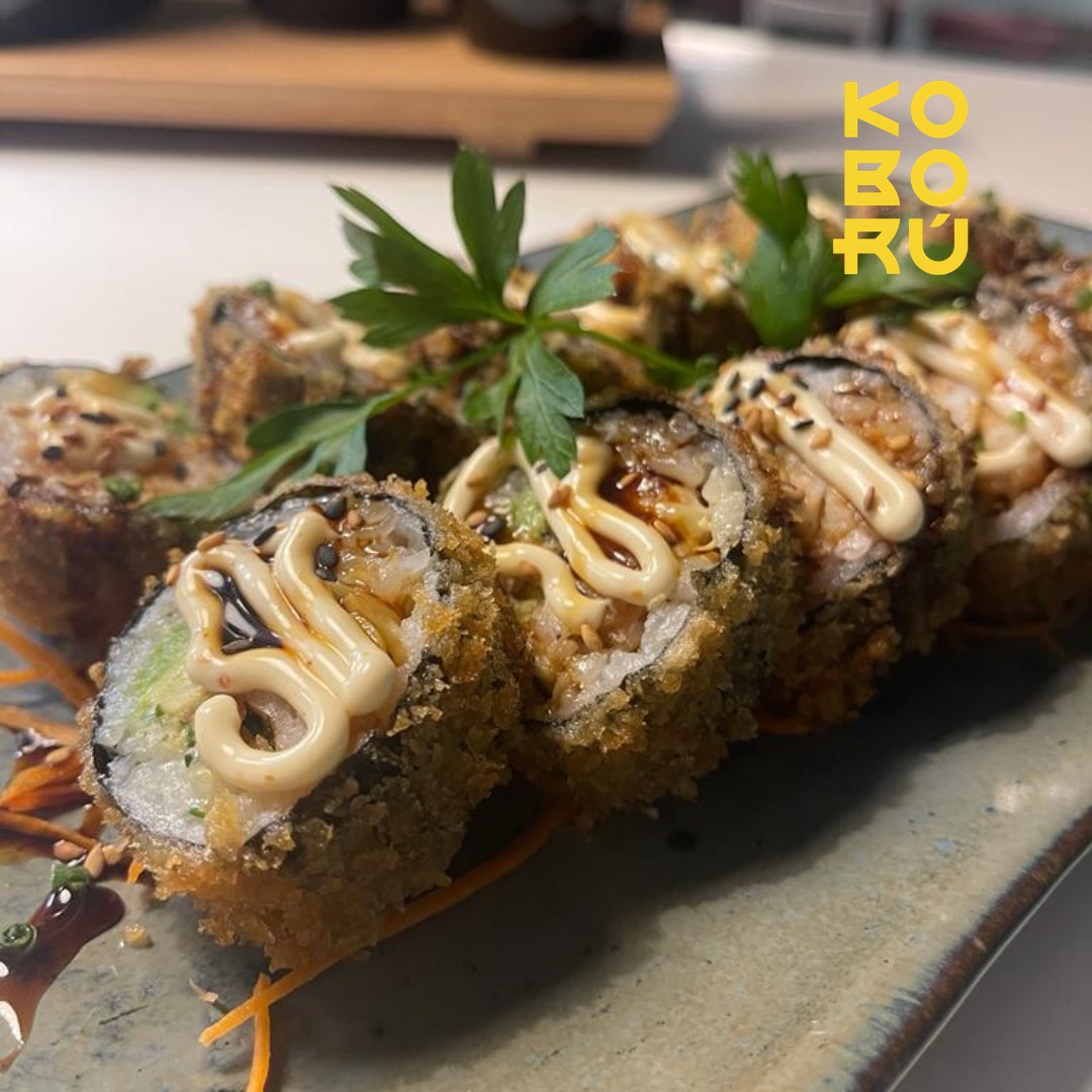 Sushi Hot Roll Tiger 12 - Koború Restaurante Japonês