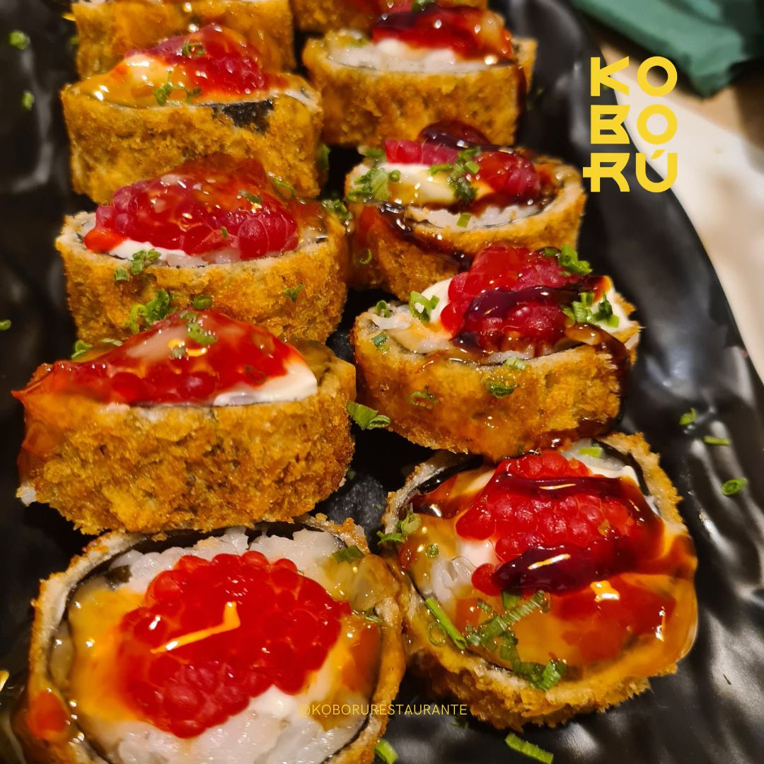 Sushi Hot Roll Chef 12P - Koború Restaurante Japonês
