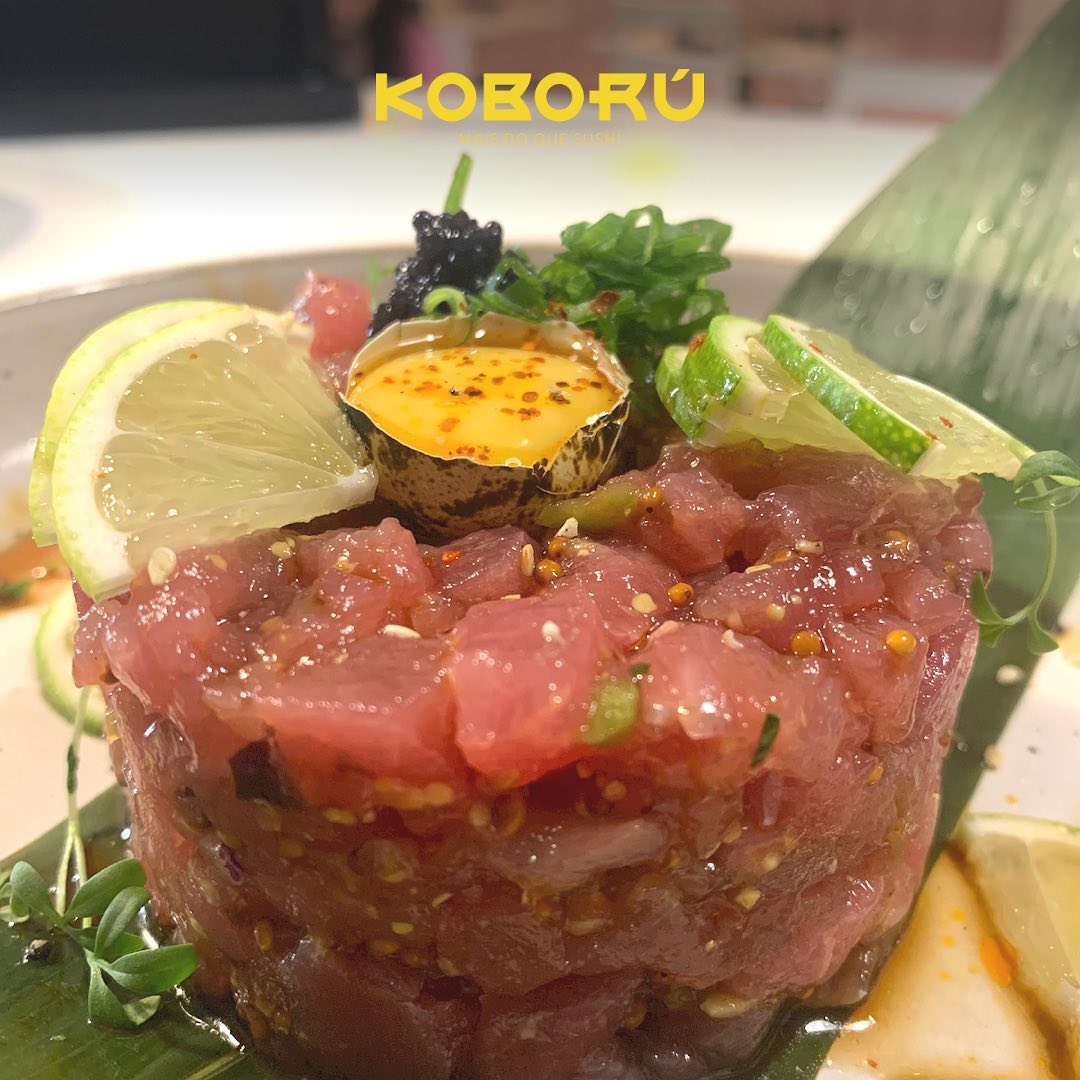 Sushi Tartaro Atum - Koború Restaurante Japonês