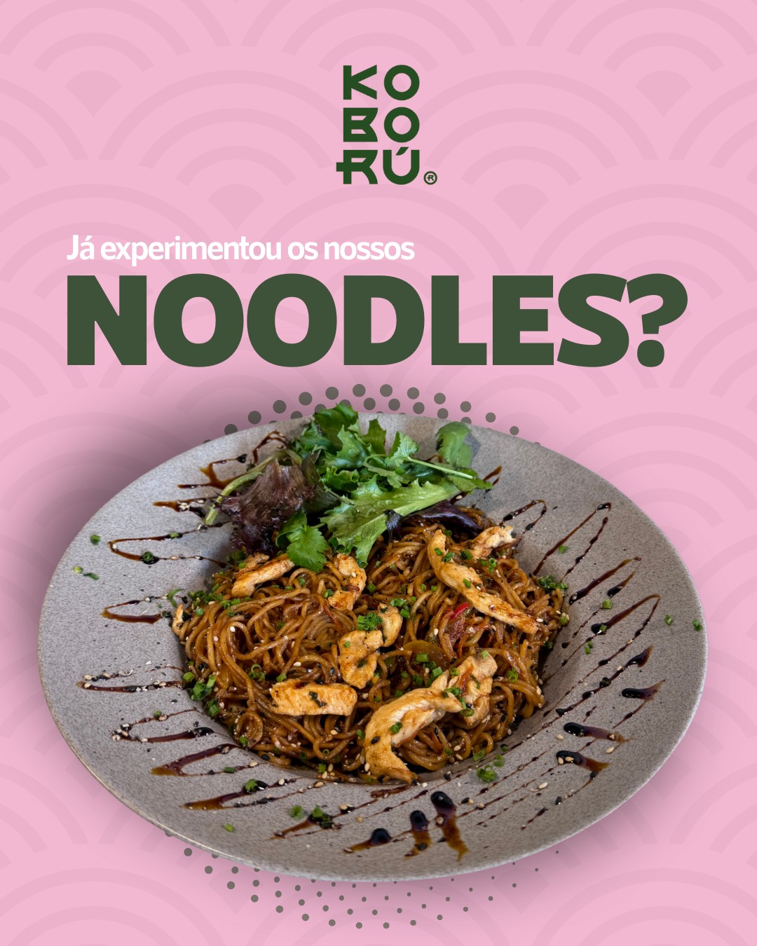 Sushi Noodles - Koború Restaurante Japonês